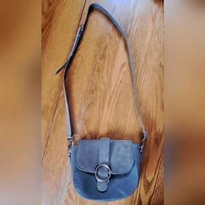 Gray Crossbody Purse
